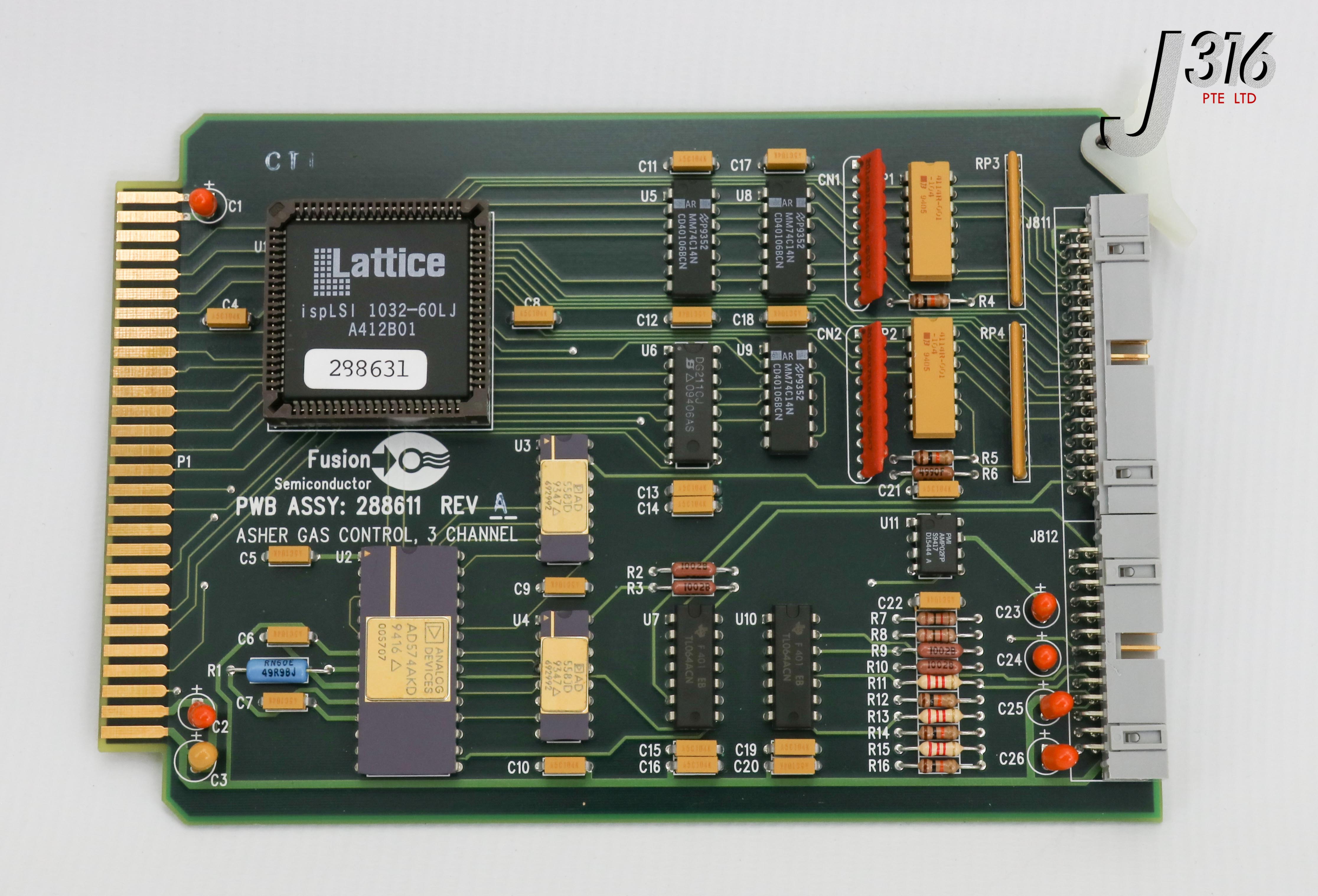 ハピ⁑ 21467 FUSION SEMICONDUCTOR PCB ASHER GAS CTRL 3 CHANNEL 288611 | eBay